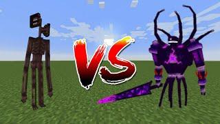 Siren Head vs Wither Storm Knight | minecraft Mob Battle |