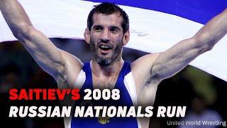 Buvaisar Saitiev 2008 Russian Nationals Run