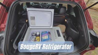 BougeRV Refrigerator Review | 12V Car Fridge 23 Quart Portable Freezer Compressor Cooler