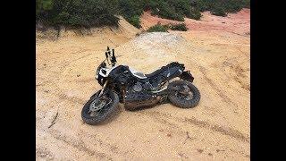 Yamaha Super Tenere Off Road in the Sand Pit