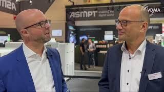 Der VDMA im Interview mit Herrn Josef Ernst, CEO ASMPT Solutions.