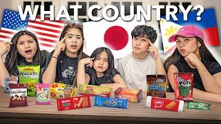 Can You Guess The Country Of These Tasty Snacks? | Ranz And Niana