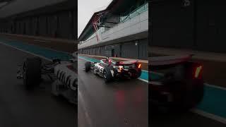 A first outing for our 2025 challenger  See the VF-25 on track in its new look  #HaasF1 #F1