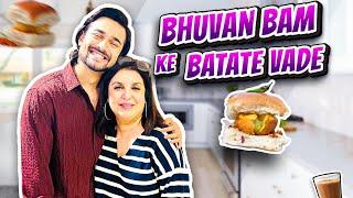 Bhuvan Bam Aur Farah Khan Ka Perfect Vada Pav! | @FarahKhanK