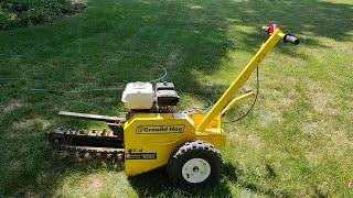 18" Home Depot Trencher Rental (Ground Hog T-4)