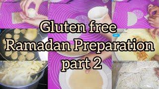 Gluten free Ramadan Preparation part 2 | oil free dahi baray | Somosa, Rolls, frozen paratha, Fries