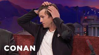 Ashton Kutcher's Hair Is Starting To Go | CONAN on TBS