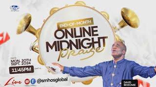 End of Month Online Midnight Praise | Monday, 30th September 2024