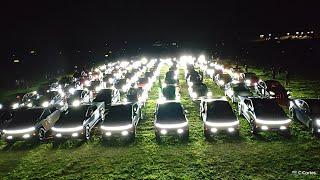 Maryland Tesla Owners Club - Epic Lightshow 10.18.2024 At Frederick Airport.