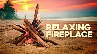 COZY FIREPLACE - Relaxing Background Music