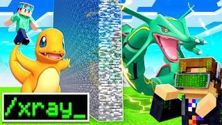 I CHEATED with XRAY In Pokemon Guess Who! (minecraft)