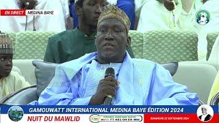 Gamouwatt Medina Baye 2024/ Conférence Cheikh aboubacar Ba at Tidiani #BUMTV