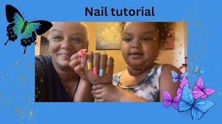 Beginner nail tutorial ￼#indybugg1