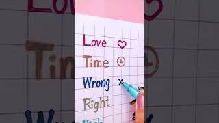 I Need Your Love / I Need Your Time #Shorts #MuktaArtAndCraft #YoutubeShorts