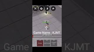 Use KJ Free !  | KJMT #roblox #tsb #gaming #thestrongestbattleground #thestongestbattlegrounds