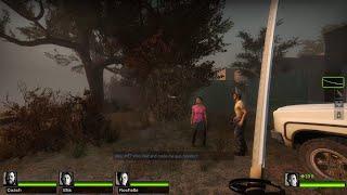 Realism Normal Run in Hard Rain Uncut (Left 4 Dead 2)