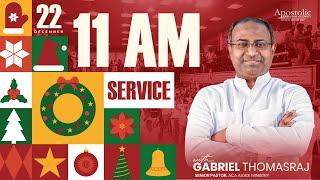 LIVE | Sunday Service - 4 (English & Tamil) | 22 DEC 2024