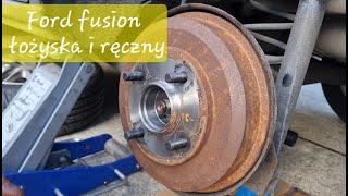 Tylne Łożyska i regulator ręcznego - rear Wheel bearings- FORD FUSION 1.4 TDCI - MoTo-UK