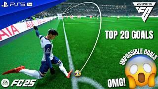 FC 25 - TOP 20 GOALS #4 | PS5 Pro [4K60]