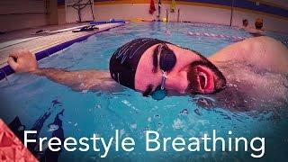 4 Breathing exercises for smooth freestyle swimming. Progressions. Beginners