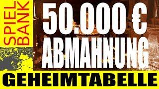 Statlicher Spielbank Wiesbaden !!!  50.000 € Abmahnung... ( Teil 5 )