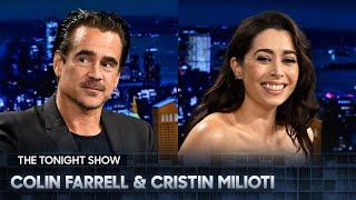 Colin Farrell and Cristin Milioti Talk Colin's Unrecognizable Transformation for The Penguin