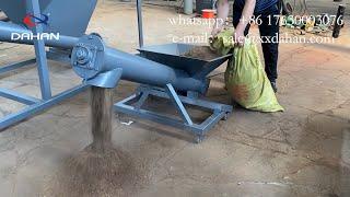 sawdust screw conveyor