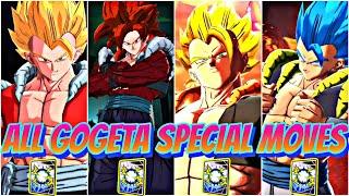 GOGETA ALL SPECIAL MOVES!!  IN DRAGON BALL LEGENDS