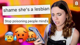 READING MY HOMOPHOBIC HATE COMMENTS