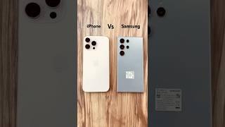 Samsung s24 ultra vs iPhone 16 pro max booting speed test#reels trending #smartphone