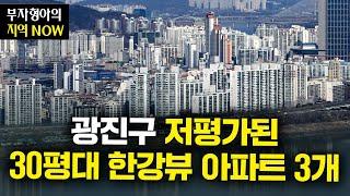 광진구 아직 저평가된 30평대 아파트 3개