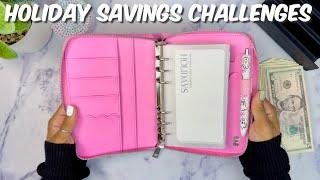 CASH STUFFING MY HOLIDAY SAVINGS CHALLENGE BINDER | CASH BINDERS | CASH ENVELOPES | SMALL BUSINESS