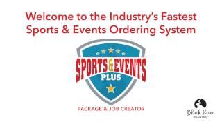 Sports & Events Plus Package and Job Creator Software by Black River Imaging