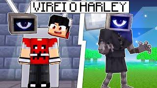 P3DRU virou o HARLEY SAWYER no Minecraft