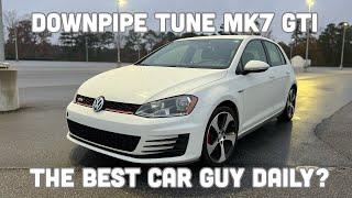 I bought a Downpipe Tune MK7 GTI and It’s INSANE! The Best Daily Ever?