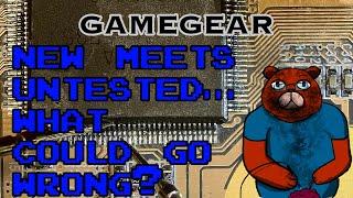 GameGear with an old ASIC and new motherboard… What could go wrong?