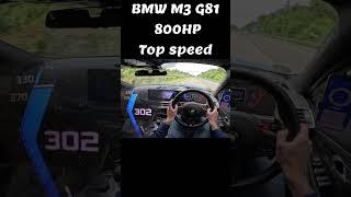 800HP BMW M3 G81 Hits Insane Top Speed on the Autobahn!