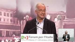 #ForumPD - L'intervento di Valter Veltroni