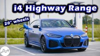 2022 BMW i4 M50 – Highway Range & Efficiency Test (20" Wheels)