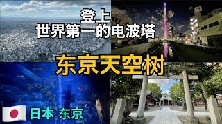 【 东京天空树 】介绍634米的世界最高的电波塔和周围的街道。　东京街巡游　墨田水族馆　北海道寿司特里顿　东京天空町