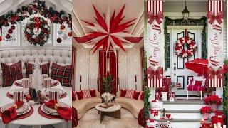 Timeless and traditional home decor ideas||interior house christmas decorations||#christmas