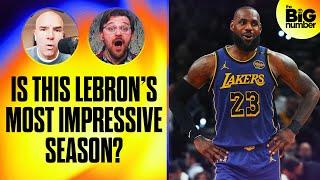 5 stats that PROVE LeBron James is having his MOST IMPRESSIVE season | The Big Number