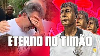 EMOCIONANTE: CRAQUE NETO RECEBE BUSTO NO PQ. SÃO JORGE - ETERNIZADO NA HISTÓRIA DO TIMÃO