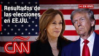 Resultados de las elecciones en EE.UU. 2024 entre Kamala Harris y Donald Trump