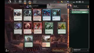 Learning to draft Magic Foundations Arena