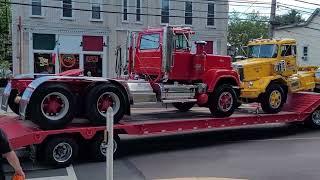 Trucks Leaving the 2024 ATCA Macungie show