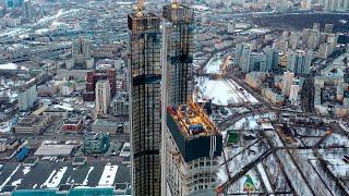 Москва, ЖК Кэпитал Тауэрс, 20.03.2021 (Moscow, Capital Towers)