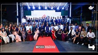 Brickfolio's 4th anniversary | Anniversary Event | Brickfolio Team | Fun Party| One Restaurant| Pune