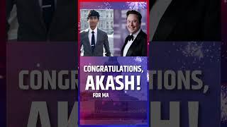 How often do dreams turn into reality this fast?  22-year-old Akash hired by Elon Musk’s DOGE.
