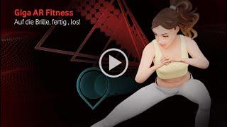 Giga AR Fitness: Vanessa meets her virtual avatar MyNessa